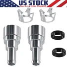 2PACK 800-409HP Coolant Hvac Heater Hose Connectors Chevy Gmc Ford. Fixed Price $24.80.