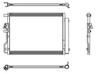 A/c Condenser Fits 2016-2018 Hyundai Tucson Front. Fixed Price $94.99.