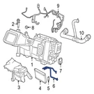 Jaguar C2C27711 Hvac Heater Hose. Fixed Price $45.52.