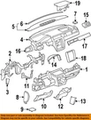 Gm Oem 09-14 Sierra 1500 Instrument Panel-trim Plate 20935589. Fixed Price $354.00.