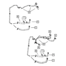Mopar 05058551AE Hvac Heater Hose. Fixed Price $251.69.