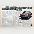 1976 Bmw 530I Bavarian Motor Works Vintage 2PG Print Ad. Fixed Price $10.00.