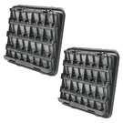 2PCS Body Side Vents For Dodge Durango & Ram 1500 2500 3500 Jeep Wrangler Louver. Fixed Price $33.99.