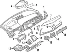 Genuine Audi Upper Trim 89B-857-200-G-9BW. Fixed Price $283.82.
