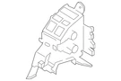 Genuine Mazda Hvac Heater Core Case Assembly EG21-61-A02. Fixed Price $10.44.