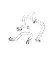 Genuine Mopar Heater Supply Hose 68412132AA. Fixed Price $69.73.