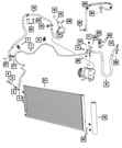 Genuine Mopar Clip 68127835AA. Fixed Price $14.28.