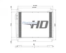 2003-2007 Freightliner Business Class M2 Condenser HDH010021 (802-12105). Fixed Price $91.00.
