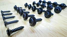 25 Black Interior Screws For Classic Dodge Plymouth Chrysler Nash Packard Etc. Fixed Price $12.00.