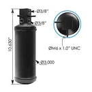 Air Conditioning Receiver Drier 830.41087 F37-6010. Fixed Price $65.99.