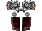 For 2008-2010 Jeep Grand Cherokee Headlight Tail Fog Kit 67792BXJV. Fixed Price $264.08.