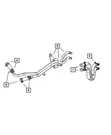 Genuine Mopar Heater Core To Tube Hose 5058854AD. Fixed Price $51.61.