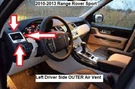LR041692 10 11 12 13 Range Rover Sport Left Dash Outer Air Ac Vent Oem. Fixed Price $39.00.