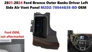 2021-2024 Ford Bronco Outer Banks Driver Left Side Air Vent Panel M2DZ78044G38BD. Fixed Price $75.00.