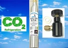 R744 Refrigerant, Carbon Dioxide, CO2, UN1013, Class 14.5 Oz. Control Valve. Fixed Price $128.99.