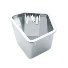 Chrome Plastic Ash Tray Insert Compatible With Freightliner Century 1997 - 2012. Fixed Price $12.59.