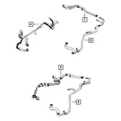 Mopar 05058878AE Hvac Heater Hose Kit. Fixed Price $76.76.
