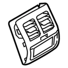 Genuine Bmw Fresh Air Grille Rear Room 64-22-7-910-858 New. Fixed Price $92.33.