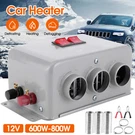 800W Electric Car Heater 3 Hole 12V Dc Heating Fan Defogger Defroster Demister. Fixed Price $16.99.