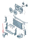 New Audi RS7 Sportback Right Radiator Air Guide 4G8121674B Original. Fixed Price $137.89.