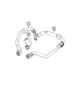 Genuine Mopar Heater Return Hose 68299325AC. Fixed Price $56.35.