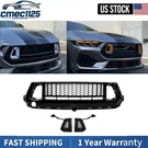 Front Upper Center Grille W/drl Led Ford Mustang 24-UP S650 Gtd Pony. Fixed Price $382.34.