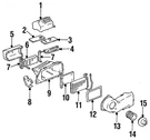 Genuine Gm Evaporator Core 52464079. Fixed Price $128.01.