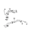 Genuine Mopar Heater Core Hose 68429996AC. Fixed Price $125.19.