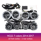 Turbine Ambient Air Vent Set 8PCS For Mercedes Benz W222 S400 S500 S560 7 Color. Fixed Price $248.00.