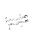 Genuine Mopar Heater Return Hose 55111479AC. Fixed Price $24.72.