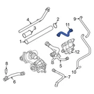 Bmw 64218377699 Right Hvac Heater Hose. Fixed Price $72.68.