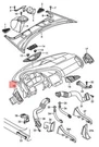New Audi R8 429 Vent Nero Black 423820901CH77 14-14 Original No Duty To. Fixed Price $411.68.