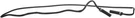 Hvac Heater Hose-molded Coolant Fits 98-04 Land Rover Discovery 4.0L-V8. Fixed Price $50.37.