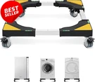 Adjustable Mobile Roller Dolly 4 Locking Wheels For Washer Dryer Fridge. Fixed Price $46.79.