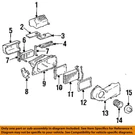 Gm Oem 90-98 Century Heater Components-evaporator Core 52464079. Fixed Price $166.91.