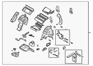 Genuine Mazda Ac & Heater Assembly EG21-61-130S Qty. Fixed Price $508.88.