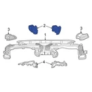 For Chrysler Pacifica 21-25 7TG421X9AA Left Outer Dashboard Air Vent. Fixed Price $298.17.