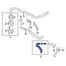 Infiniti 92410EY00A Hvac Heater Hose. Fixed Price $27.68.