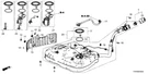 New Genuine Honda Fuel Sub Shutter Unit (2016-2023) Oe 17671TBAA02. Fixed Price $41.31.