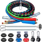 Semi Truck Air Lines Kit 12 Ft 3 Abs Power Hoses With Gladhand. Fixed Price $158.78.