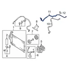 Mazda BP4K6146XA Auxiliary A/c Evaporator Hose Assembly. Fixed Price $279.47.