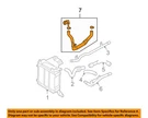 Volkswagen Oem 99-04 Jetta Radiator Components-water Hose Assy 1J0122073AT. Fixed Price $117.57.