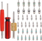 39PCS Air Conditioning Valve Core Kit For Car And Home Ac, Compatible With R12 &. Fixed Price $13.49.