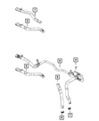 Genuine Mopar Heater Return Hose 52014685AB. Fixed Price $26.88.