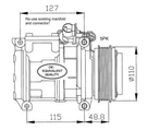 Fits Bmw Series 5 7 Z3 + Other Models Firstpart Air Conditioning Compressor. Fixed Price $260.81.