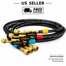 Refrigerant Set 3 Pack Ball Valve Hvac Charging 1/4 Sae. Fixed Price $63.99.