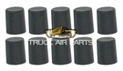 Truck Air A/c Service Caps- BLACK/10 16-3445. Fixed Price $10.00.
