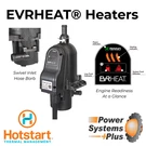Hotstart Evrheat EVR20-10191D11-N00 Coolant Preheater 120V, 1.9KW. Fixed Price $849.99.