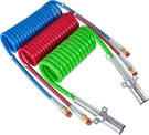 Semi Truck 3-IN-1 Air Line Kit 15FT Coiled Hoses & 7 Way Wire. Fixed Price $126.23.