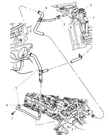 Mopar Oem 55038123AA Heater Supply Hose 2005-2010 Chrysler/dodge. Fixed Price $115.00.